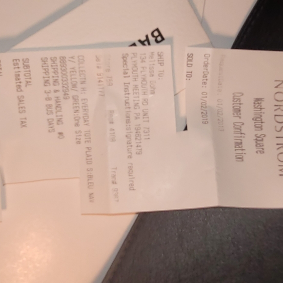 Balenciaga Everyday Tote Bag In Navy Plaid Like New With Cards And Receipt - Picture 9 of 15